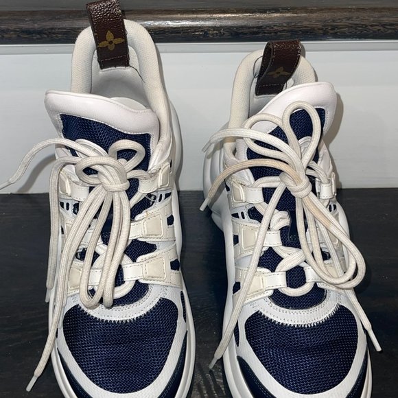 Louis Vuitton Archlight Sneakers Pink White Navy blue Light blue